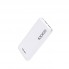 Внешний аккумулятор для телефона Power Bank AWEI P28K Mini Белый портативное зарядное устройство на 10000 мА*ч 2 USB с индикатором заряда (47172 I)