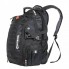 Рюкзак мужской городской Intertool BX-9020 Black 20 л с AUX выходом к наушникам на лямке и USB эргономическая спинка усиленная ручка 3 отделения