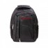 Рюкзак мужской городской Intertool BX-9021 Black с ручкой на 20 л мягкая дышащая спинка 2 отделения и передний карман + боковые карманы сетки