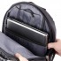 Рюкзак мужской городской Intertool BX-9023 Black 20 л с AUX выходом к наушникам на лямке эргономическая спинка усиленная ручка 3 отделения