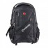 Рюкзак мужской городской Intertool BX-9023 Black 20 л с AUX выходом к наушникам на лямке эргономическая спинка усиленная ручка 3 отделения
