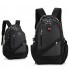 Рюкзак мужской городской Swissgear 8815 Swiss Bag Black вход к наушникам на лямке и USB эргономическая спинка усиленная ручка (63747 DR)