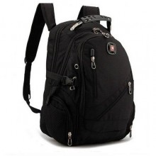 Рюкзак мужской городской Swissgear 8815 Swiss Bag Black вход к наушникам на лямке и USB эргономическая спинка усиленная ручка (63747 DR) Рюкзак мужской городской Swissgear 8815 Swiss Bag Black вход к наушникам на лямке и USB эргономическая спинка усиленная ручка (63747 DR)