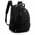 Рюкзак мужской городской Swissgear 8815 Swiss Bag Black вход к наушникам на лямке и USB эргономическая спинка усиленная ручка (63747 DR)