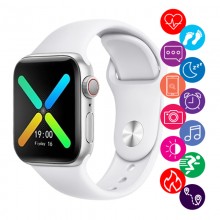 Умные женские смарт часы SMART WATCH LD6 Белые фитнес браслет с шагомером и трекингом измерение пульса ответ на звонки приложение HryFine + 2 ремешка (48826) Умные женские смарт часы SMART WATCH LD6 Белые фитнес браслет с шагомером и трекингом измерение пульса ответ на звонки приложение HryFine + 2 ремешка (48826)