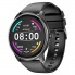 Умные мужские и женские смарт часы SMART WATCH Hoco Y4 Чёрные фитнес браслет с шагомером и трекингом измерение пульса ответ на звонки IP68 защита (49108)