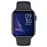 Умные мужские и женские смарт часы SMART WATCH Hoco Y5 Pro Чёрные фитнес браслет с шагомером и трекингом измерение пульса ответ на звонки IP68 защита