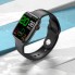 Умные мужские и женские смарт часы SMART WATCH Hoco Y5 Pro Чёрные фитнес браслет с шагомером и трекингом измерение пульса ответ на звонки IP68 защита