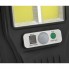Светодиодный уличный накладной светильник Solar Sensor Light BK-120-6COB настенный фасадный с креплением на солнечных батареях с датчиком движения и защитой от влаги (48784)