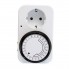 Умная смарт розетка Programmer Timer TG 14 A Белая электронная с механическим таймером для контроля за электроприборами 2 режима (47785)
