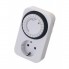 Умная смарт розетка Programmer Timer TG 14 A Белая электронная с механическим таймером для контроля за электроприборами 2 режима (47785)