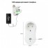 Умная смарт розетка Socket J2 управление по Wifi со смартфона для контроля за электроприборами настройка в приложении USB порт для зарядки смартфона (45926)