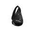 Мужская сумка через плечо Swissgear Wenger 701 Small Black однолямочный маленький рюкзак с 4 карманами на молнии и 2 сеточных кармана (46221 I)