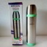 Термос металлический питьевой Bohmann BH-4491-green с колбой из нержавеющей стали и узким горлом для чая кофе и других напитков на 0,8 литра